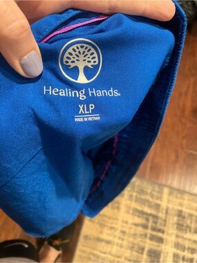 Healing Hands Royal Blue Scrub pants